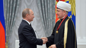 Поздравление Муфтия Шейха Равиля Гайнутдина в адрес Президента России В.В. Путина в связи с его переизбранием на новый срок