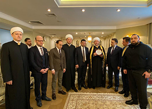 Муфтий Шейх Равиль Гайнутдин встретился с  членами межпарламентской группы дружбы Турции с Россией